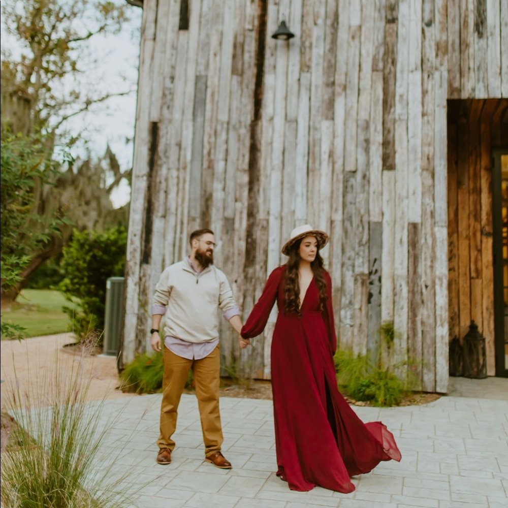 Maxi Maroon Dress from LuLu’s